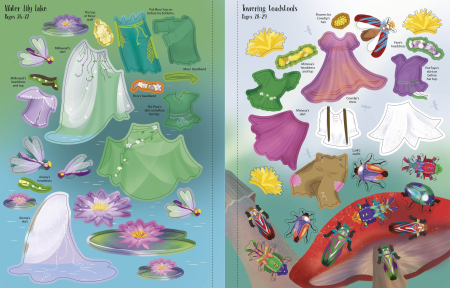 9781836049784 Usborne Sticker Dolly Dressing Rainbow Unicorns and Magical Kingdom [9]