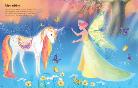 9781836049784 Usborne Sticker Dolly Dressing Rainbow Unicorns and Magical Kingdom [7]