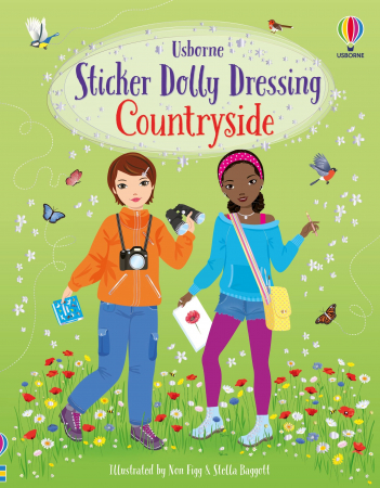 Gradina, natura - 9781474999533 Usborne Sticker Dolly Dressing Countryside