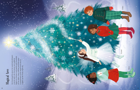 9781805072423 Usborne Sticker Dolly Dressing Christmas Fairies [6]