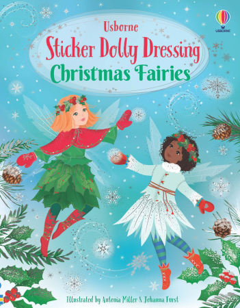 Varsta - 9781805072423 Usborne Sticker Dolly Dressing Christmas Fairies