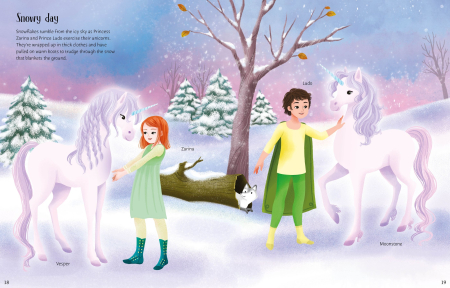 9781836042624 Usborne Sticker Dolly Dressing Unicorn Princesses [5]