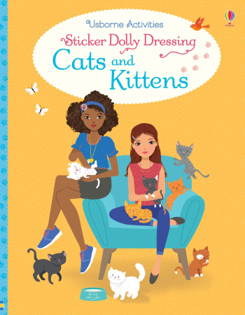 TEME populare - 9781474939638 Usborne Sticker Dolly Dressing Cats and Kittens