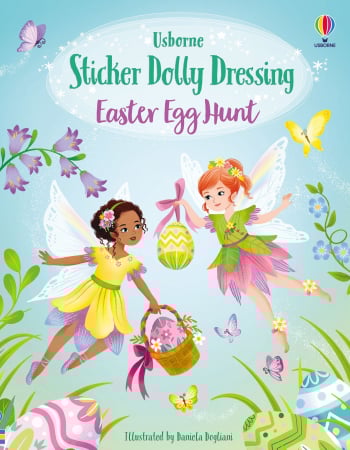 Paște - 9781805072430 Usborne Sticker Dolly Dressing Easter Egg Hunt