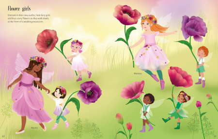 9781805316886 Usborne Sticker Dolly Dressing Fairy Weddings [2]