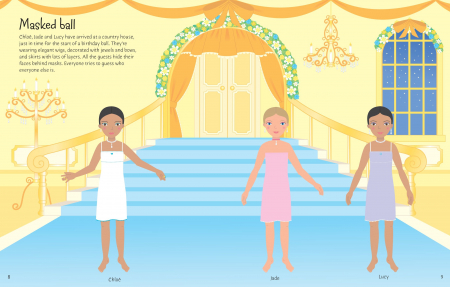 9781803707723 Usborne Sticker Dolly Dressing Fancy Dress [2]
