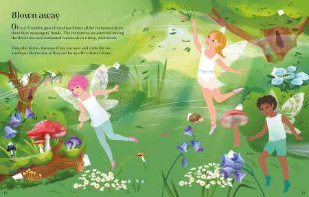 9781836042600 Usborne Sticker Dolly Dressing Magical Fairy Ball Activity Book [4]
