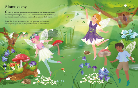 9781836042600 Usborne Sticker Dolly Dressing Magical Fairy Ball Activity Book [5]