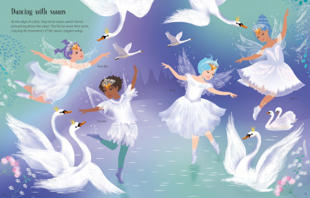 9781474968010 Usborne Sticker Dolly Dressing Ballet Fairies [4]