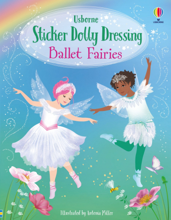 Balerine - 9781474968010 Usborne Sticker Dolly Dressing Ballet Fairies