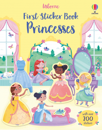 Stickers - 9781474986618 Usborne First Sticker Book Princesses
