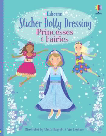 Stickers - 9780746085776 Usborne Sticker Dolly Dressing Princesses & Fairies