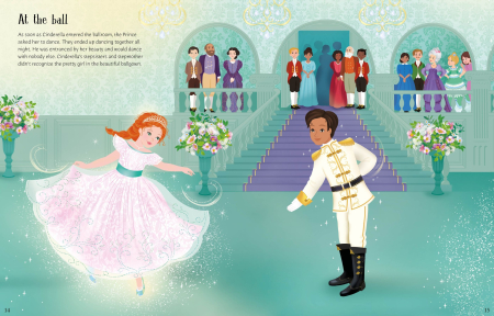 9781805076872 Usborne Sticker Dolly Dressing Cinderella [6]