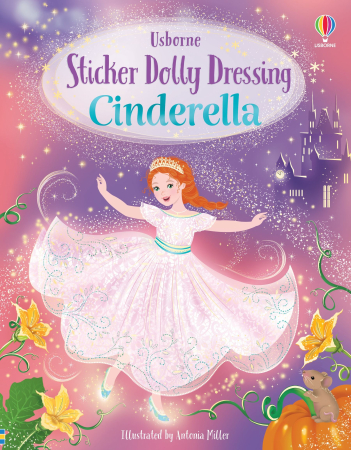 Varsta - 9781805076872 Usborne Sticker Dolly Dressing Cinderella