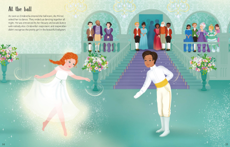 9781805076872 Usborne Sticker Dolly Dressing Cinderella [5]