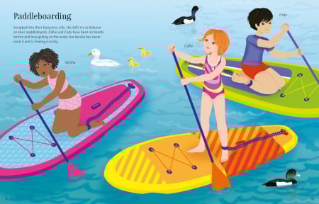 9781805072461 Usborne Sticker Dolly Dressing Summer Camp [1]