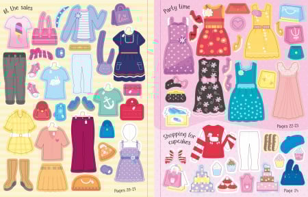 9781803701806 Usborne Sticker Dolly Dressing Shopping [3]