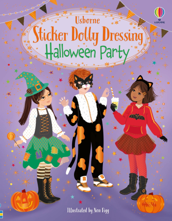 Activitati Usborne - 9781835408407 Usborne Sticker Dolly Dressing Halloween Party