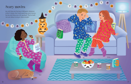 9781835408407 Usborne Sticker Dolly Dressing Halloween Party [4]