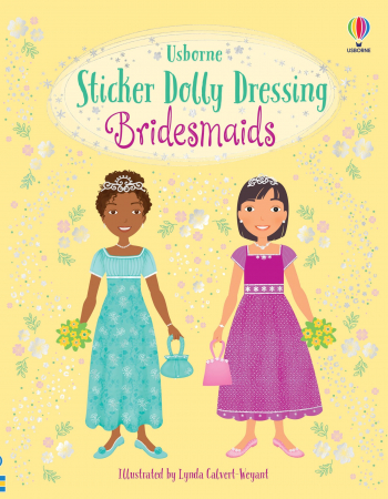 Printese, zane si papusi - 9781803700199 Usborne Sticker Dolly Dressing Bridesmaids