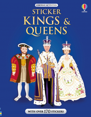 Cavaleri si soldati - 9781805314929 Usborne Sticker Kings & Queens