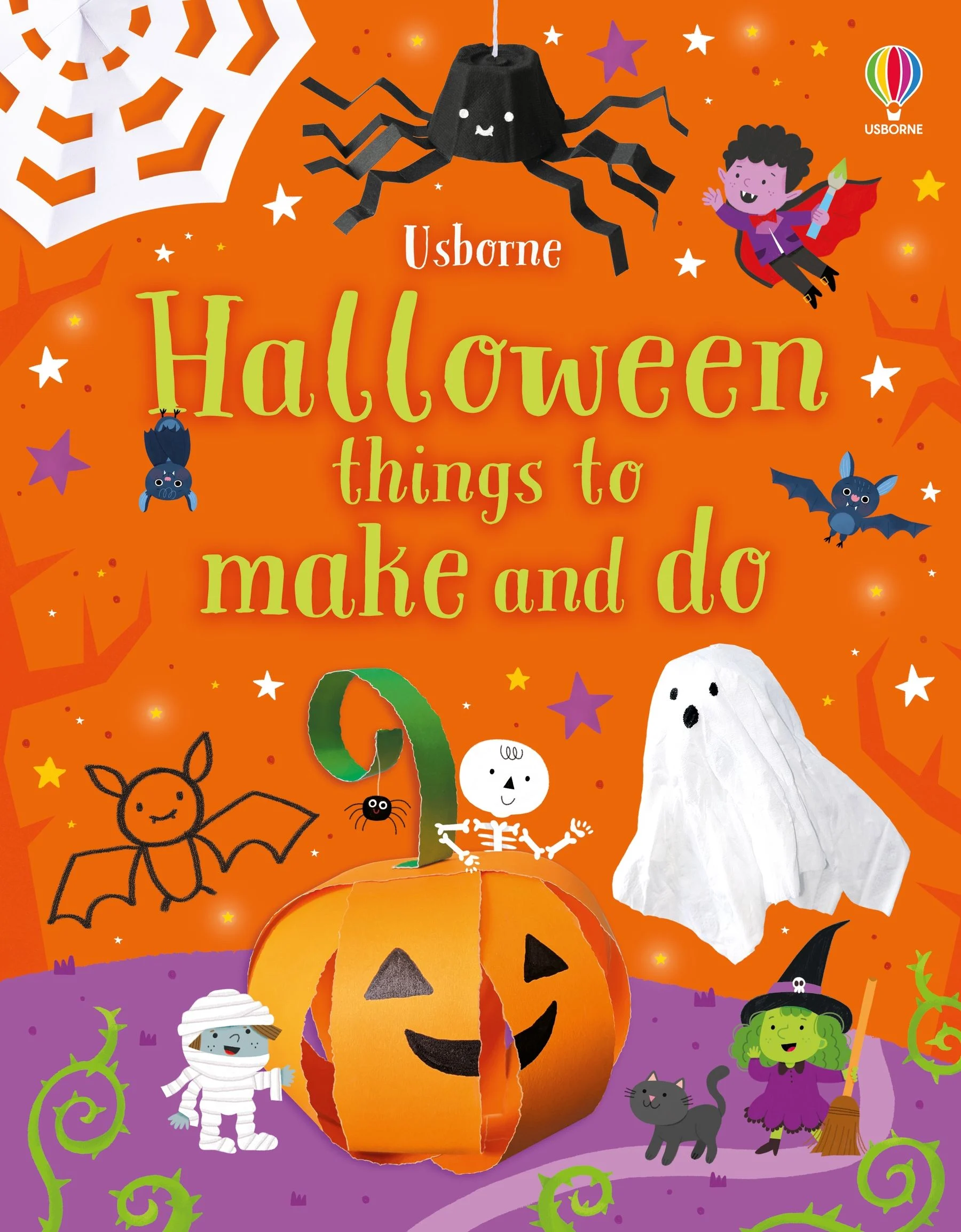 Carti de activitati - 9781803703862 Usborne Halloween Things to Make and Do