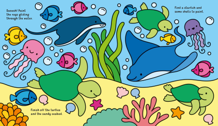9781836044826 Usborne Magic Colour Under the Sea [6]