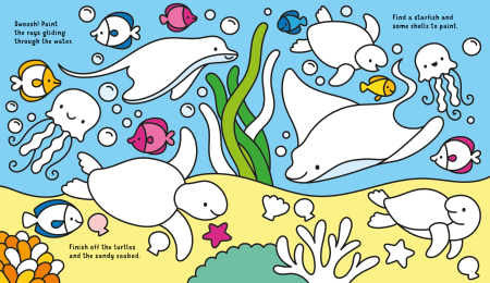 9781836044826 Usborne Magic Colour Under the Sea [5]