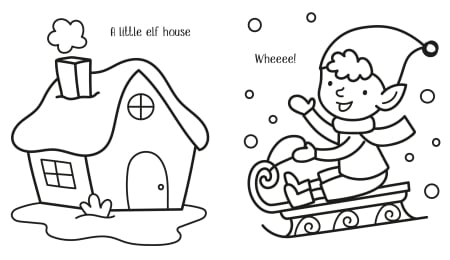 9781805072799 Usborne My Big Happy Christmas Colouring Book [3]