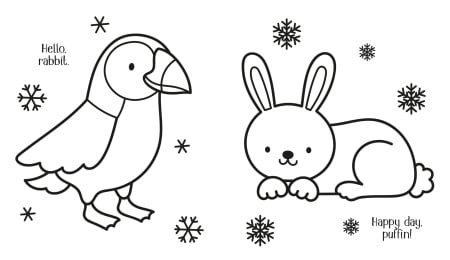 9781805072799 Usborne My Big Happy Christmas Colouring Book [4]