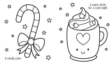 9781805072799 Usborne My Big Happy Christmas Colouring Book [2]