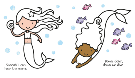 9781474995627 Usborne First Colouring Mermaids [3]