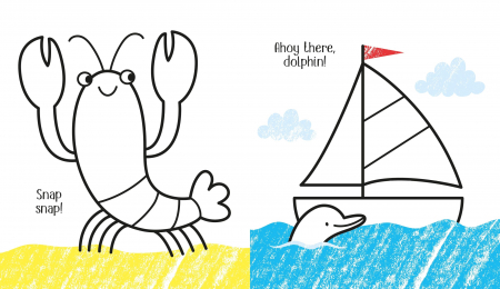 9781801319119 Usborne First Colouring Seashore [3]