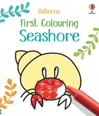 Carti de colorat - 9781801319119 Usborne First Colouring Seashore