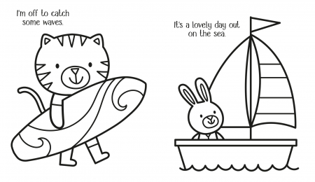 9781836040187 Usborne Happy Summer Colouring Book [3]