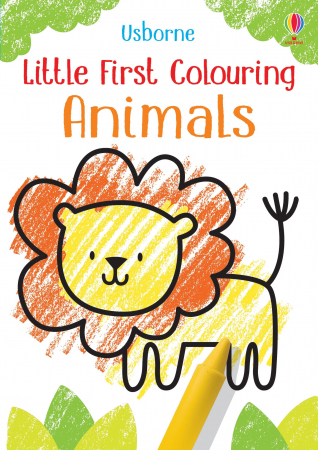 Carti de colorat - 9781474969215 Usborne Little First Colouring Animals