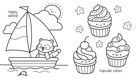 9781836044635 Usborne Cute Things to Draw and Colour [1]