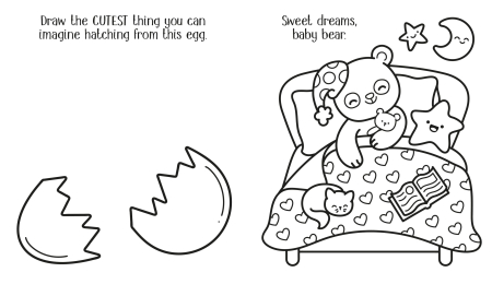 9781836044635 Usborne Cute Things to Draw and Colour [2]