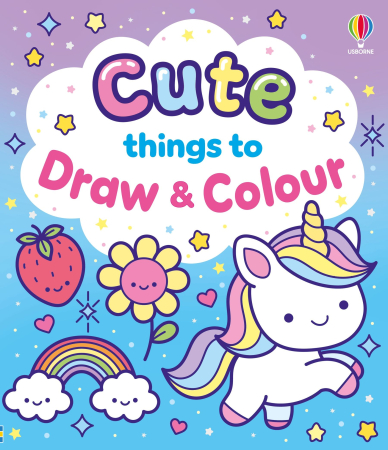 Carti de colorat - 9781836044635 Usborne Cute Things to Draw and Colour