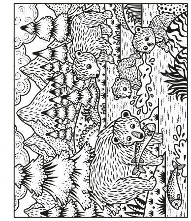 Carte de pictat cu apa animale, "Magic painting book Animals", Usborne [3]