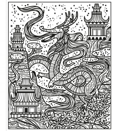 Carte de pictat cu apa dragoni, "Magic painting book Dragons", Usborne [2]