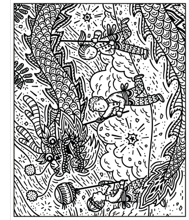 9781803701110 Usborne Lunar New Year Magic Painting Book [3]