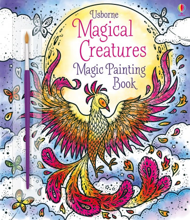 Carte de pictat cu apa creaturi magice, "Magic painting book Magical Creatures", Usborne [0]