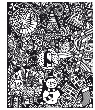 Carte de pictat cu apa "Magic painting book Christmas", Usborne [1]