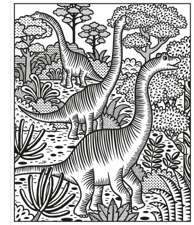 Carte de pictat cu apa Dinozauri, "Magic painting book Dinosaurs", Usborne [4]