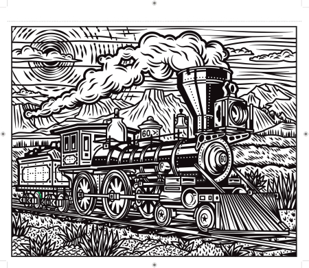 9781805312925 Usborne Trains Magic Painting Book [4]