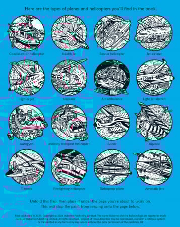 9781805312888 Usborne Planes and Helicopters Magic Painting Book [6]