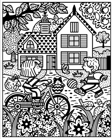Carte de pictat cu apa "Magic painting book Poppy and Sam", Usborne [3]