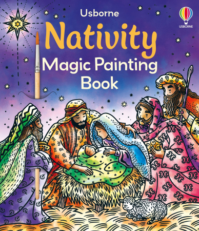 Craciun - 9781803701257 Usborne Nativity Magic Painting Book