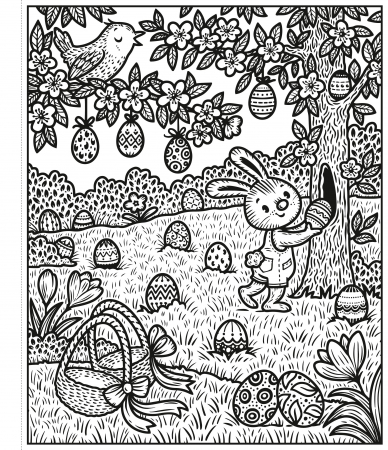 9781801313612 Usborne Easter Magic Painting Book [2]